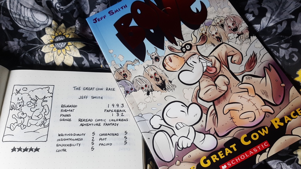 59th read: The Great Cow Race (Bone #2)