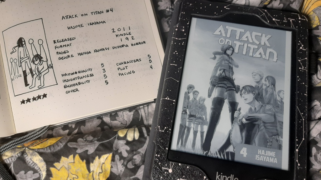84th read: Attack on Titan Vol #4